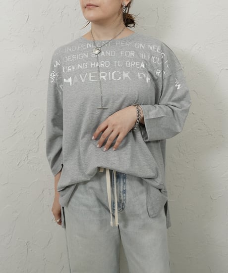 MAVERICK Typography Printed Tee