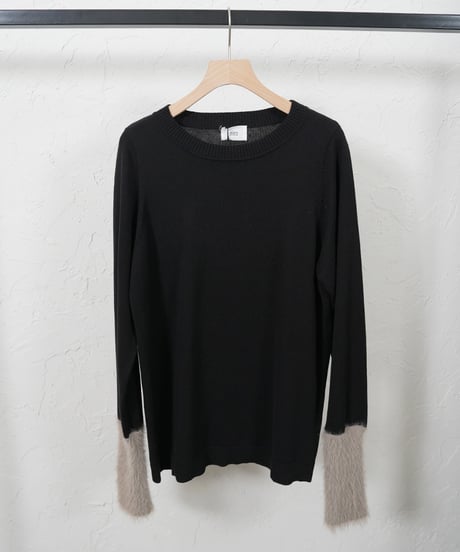 【siro de labonte】　ご予約  COTTON shaggy sleeve　p/o