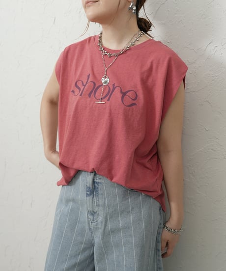 "SHORE"compact logo tee【ラスト1.2点】