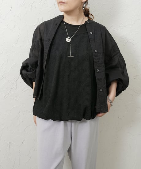Soft rib short shirt ラスト１点！
