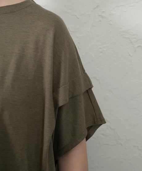 Prime cool leeve tuck Tshirt