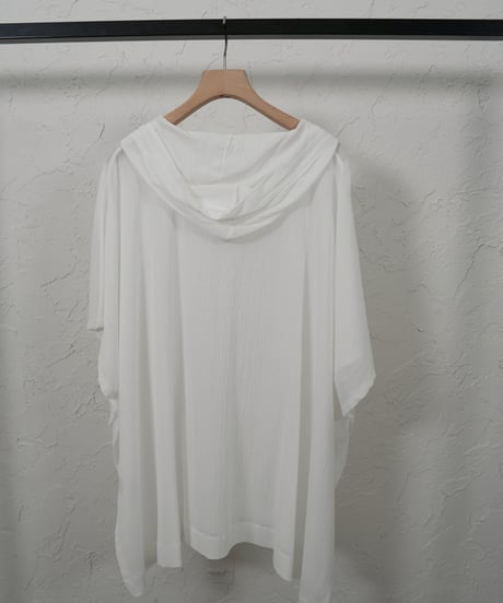 Sheer mesh poncho TOPS【ラスト1点】