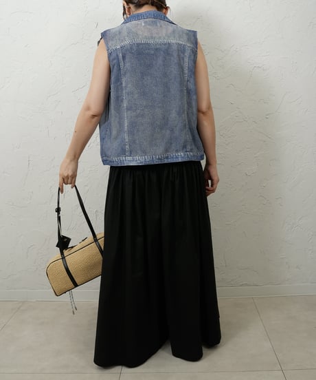 CYAN tokyo× Liren別注size Frill gather buggy pants 【残り僅か】