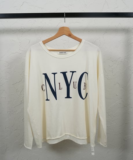 【BOWERY NYC 】 ご予約  NYC　VINTAGE JERSEY T