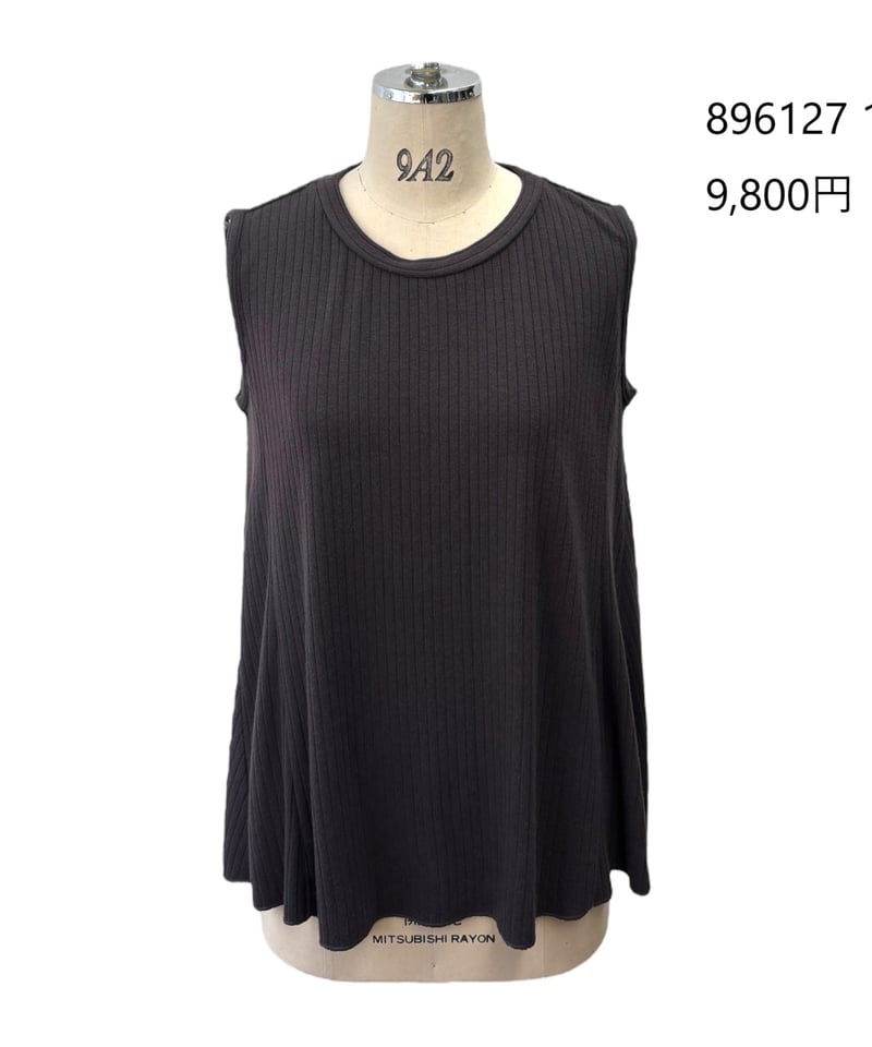 ayane フレアタンクトップ　オフ40 ayane】 ご予約 フレアリブタンクトップ | select shop Liren