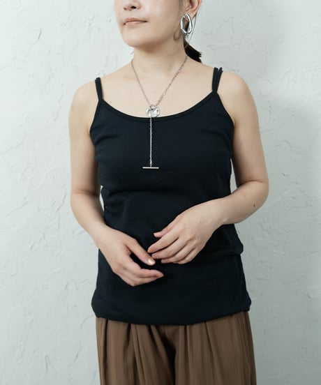 【by basics】 organic cotton cami ラスト1.2点
