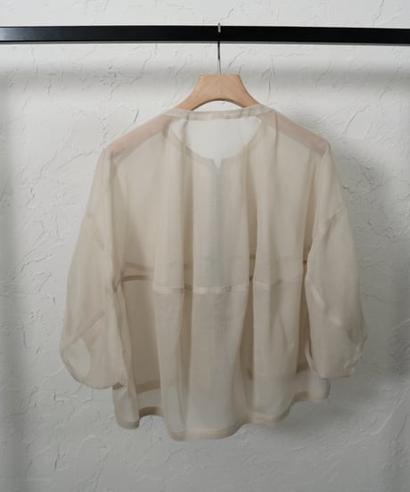 Sheer ZIP blouson【ラスト1点】