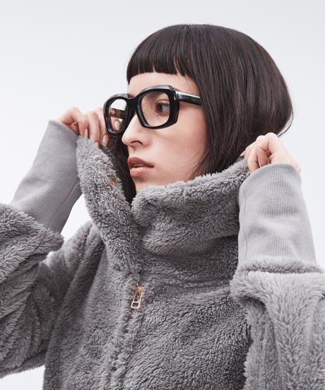 【MAISON MAVERICK PRESENTS】ご予約 大ヒット！ Hight-Neck Zipup Boa