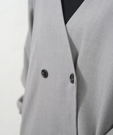 【siro de labonte】　ご予約  stretch flannel design jacket