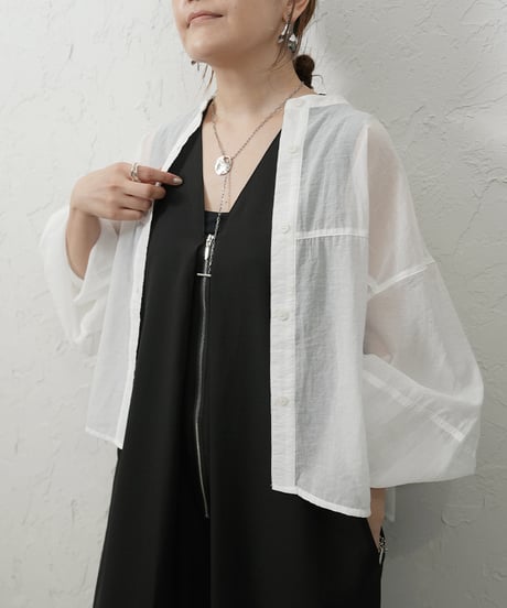 Soft rib short shirt ラスト１点！