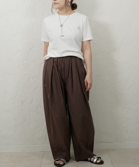 Hem race tack pants