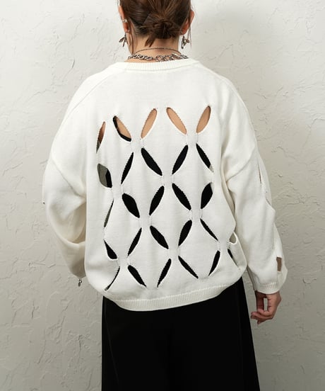 CUT OUT PATTERN PO【blackラスト1点】