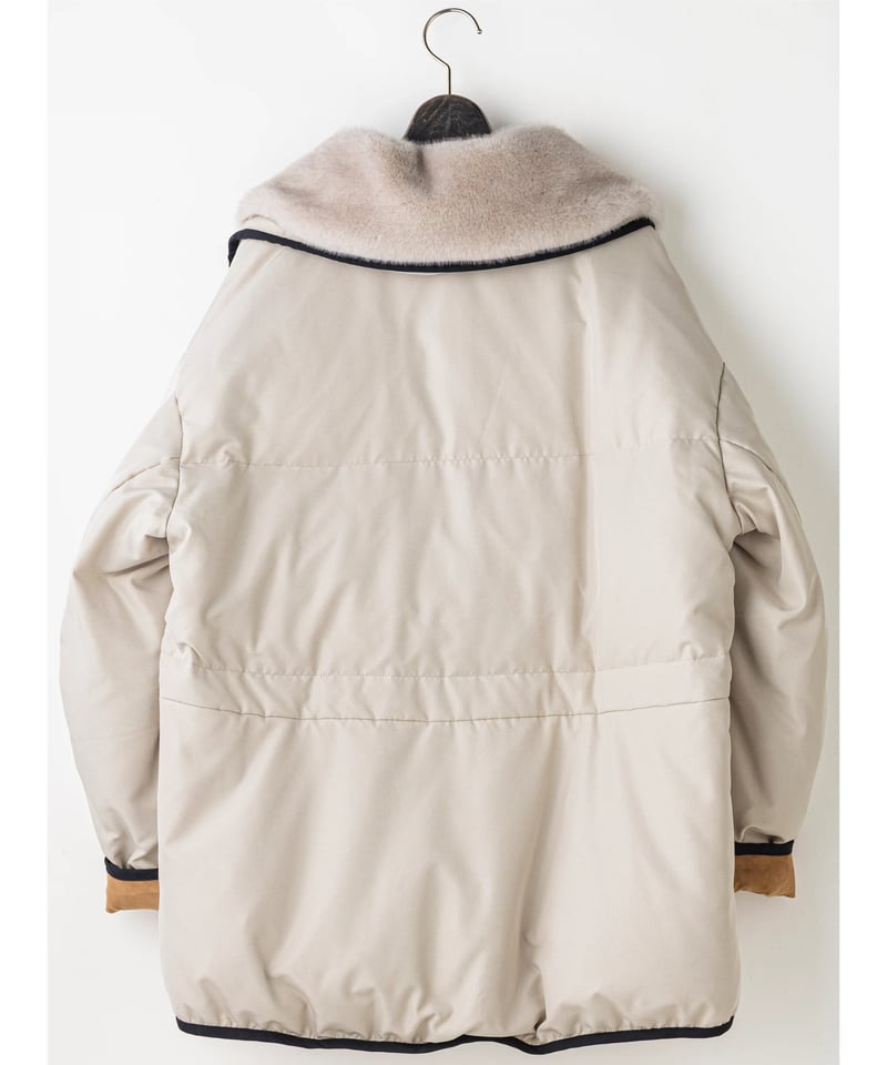 Lallia Mu】 ご予約 ミンクカラーダウンコート | select shop Liren