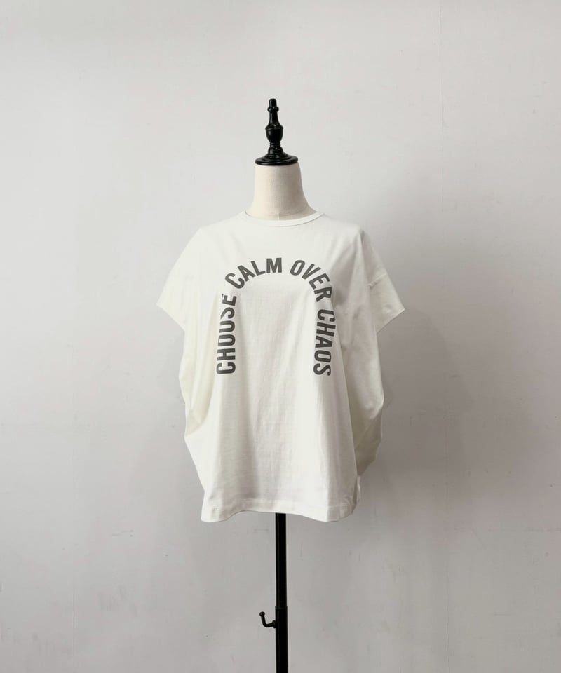 siro de labonte】 ご予約 message tuck sleeve Tshi