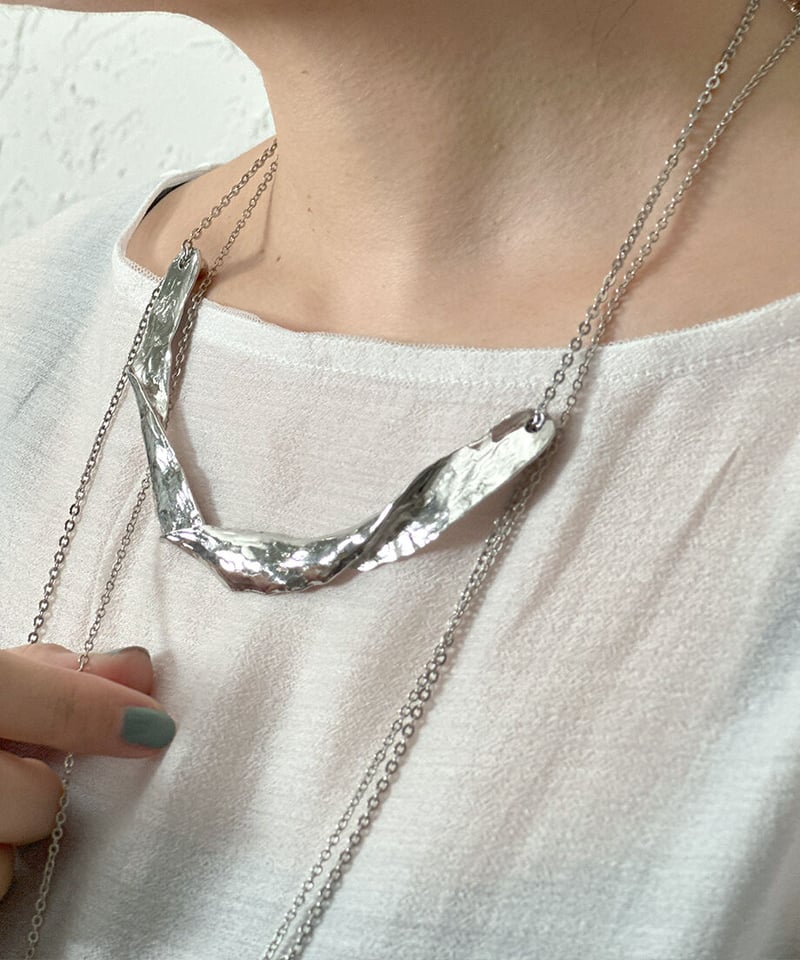 Sea'ds mara】 Texture necklace | select shop L...