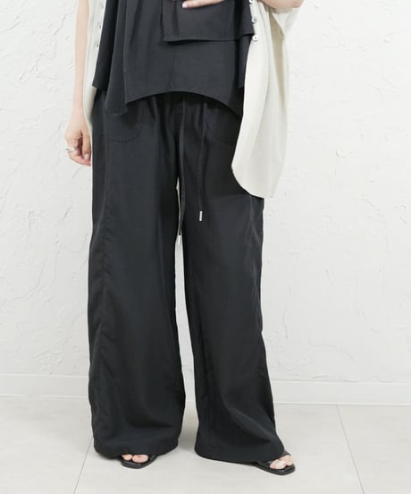 Cargo　linen blend　pants