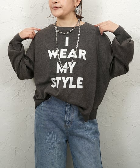 Cotton loose knit【mocaラスト1点】