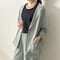 Sheer dolman jacket【grayラスト1点】