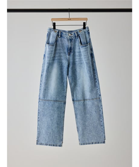 TUCK BELT DENIM PT【ラスト1点】