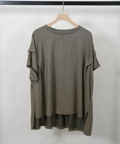 Prime cool leeve tuck Tshirt