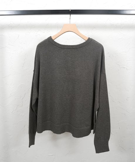 Cotton loose knit【mocaラスト1点】