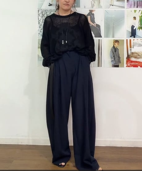 【PRIORITY】　ご予約 Liren別注size！ 2タックカーヴィーパンツ