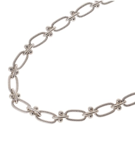 Oval link chain necklace