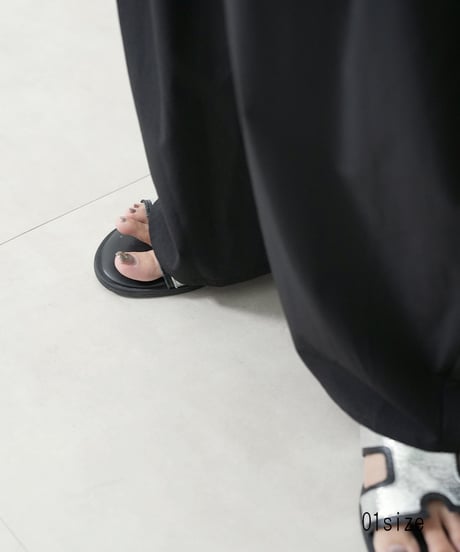 Stretch  nylon tuckpants　【ラスト1点】