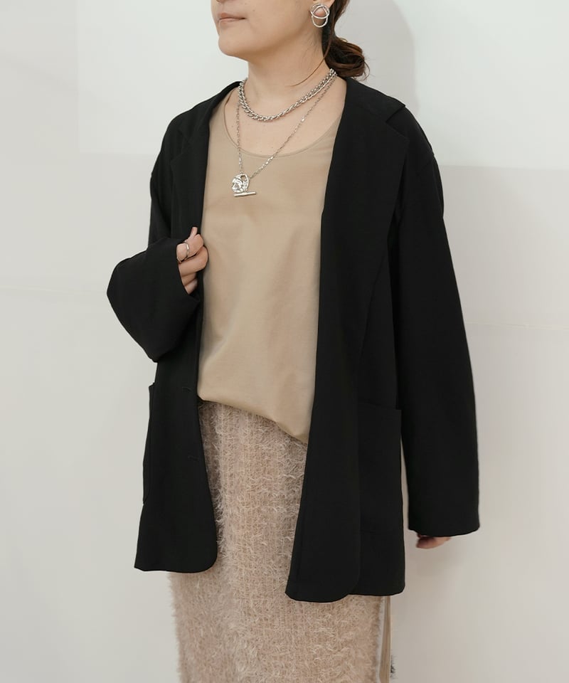 cafune】 ご予約 mat stretch georgette tailored ja