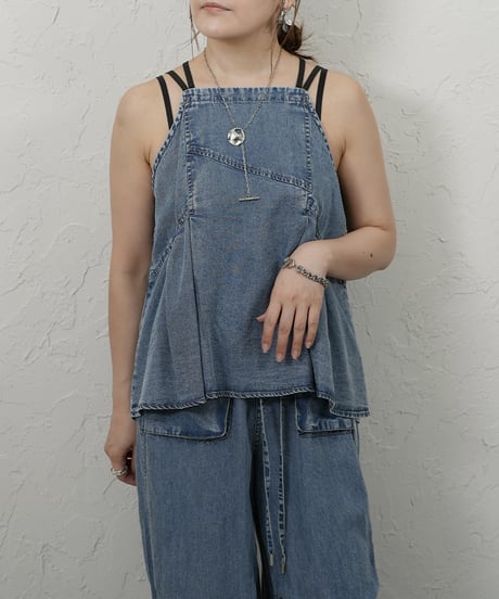 Tencel denim W cami 残り僅か！