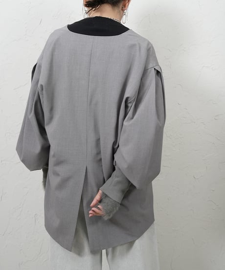 【siro de labonte】　ご予約  stretch flannel design jacket