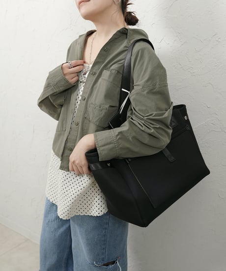 Liren別注カラー　Neoprene wide tote bag 【26ss】残り僅か！