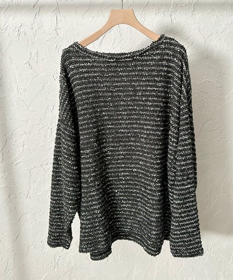 MIX nep yarn pullover