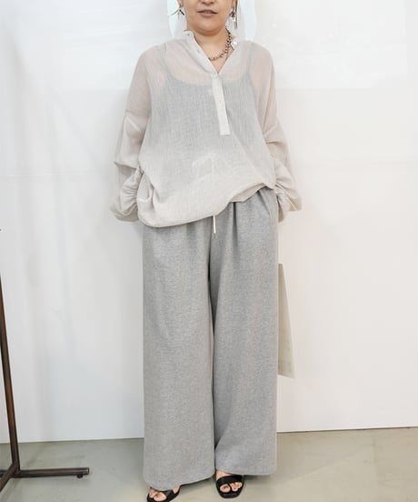 Dry cotton wide easy pants