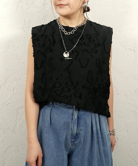 Jacquard vest