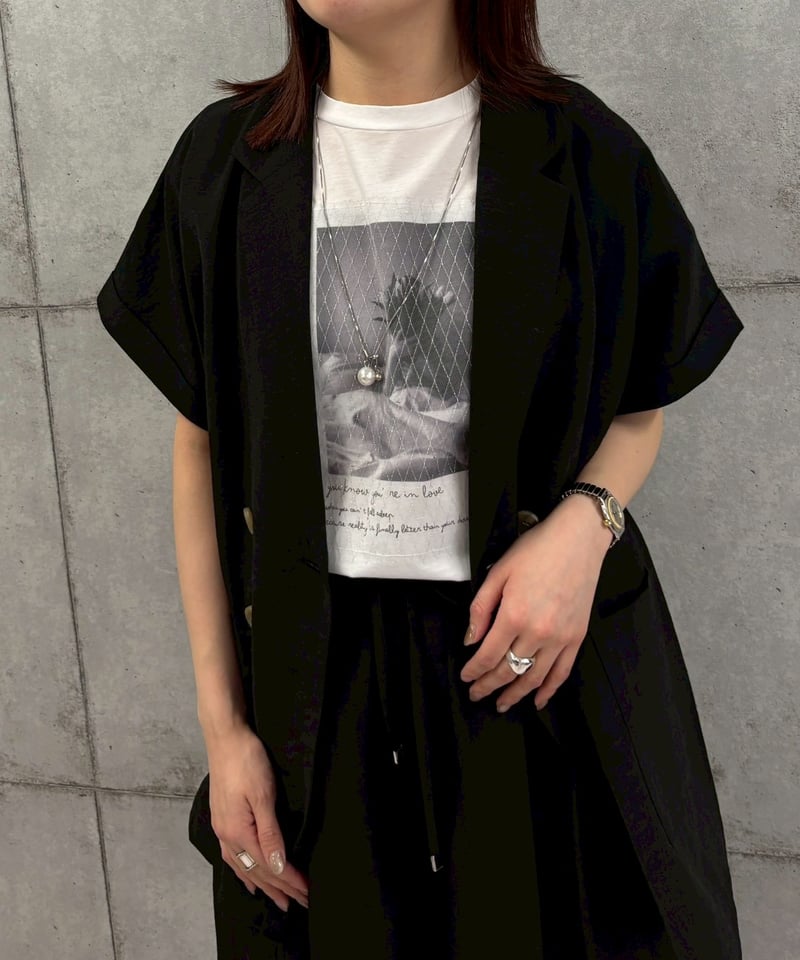 ROSIEE】 ご予約 ショートスリーブジャケット | select shop Liren
