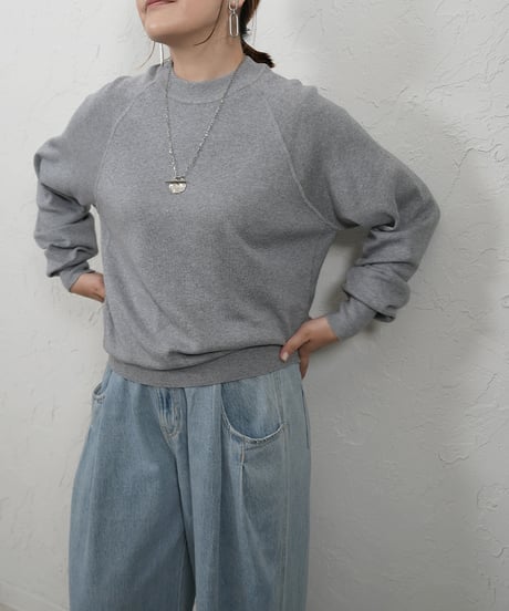 Cotton cashmere knit【brownラスト1点】