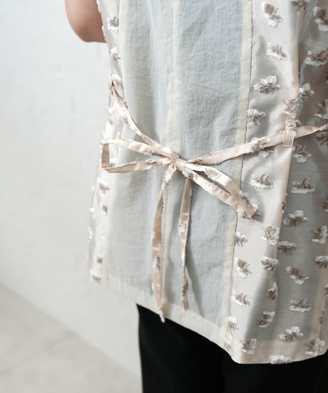 Popcorn flour blouse【ラスト2点】