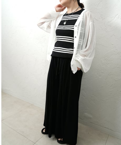 Conpact sheer cardigan【ラスト1点】