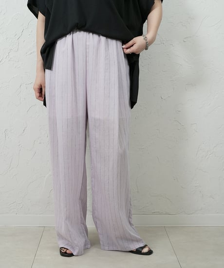 SHEER STRIPE EASY PT【ラスト1点】
