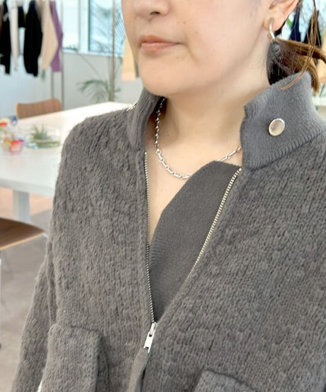 【TORRAZZO DONNA】ご予約　Big Pocket Knit Blouzon