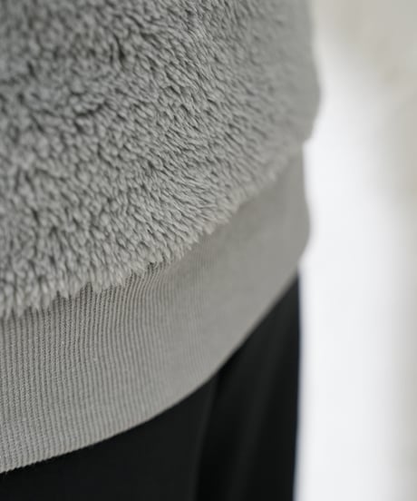 【MAISON MAVERICK PRESENTS】ご予約 大ヒット！ Hight-Neck Zipup Boa