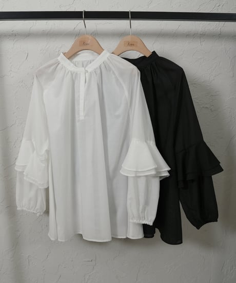 ２WAY frill blouse