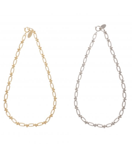 Oval link chain necklace