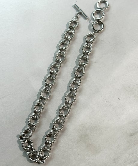 Liren限定 Large curve chain necklace
