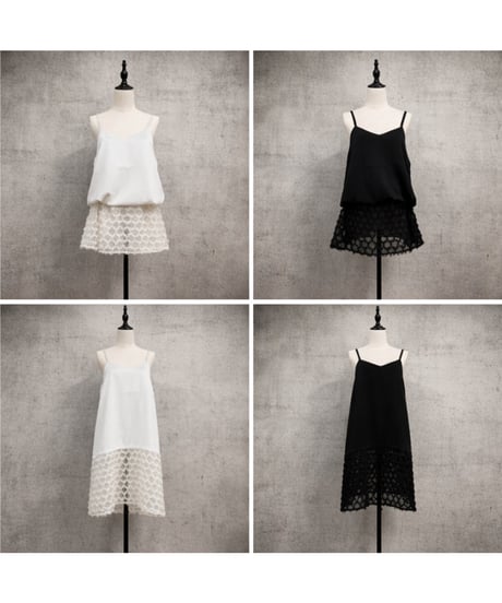 【siro de labonte】　ご予約  hightwist smooth 4way docking camisole