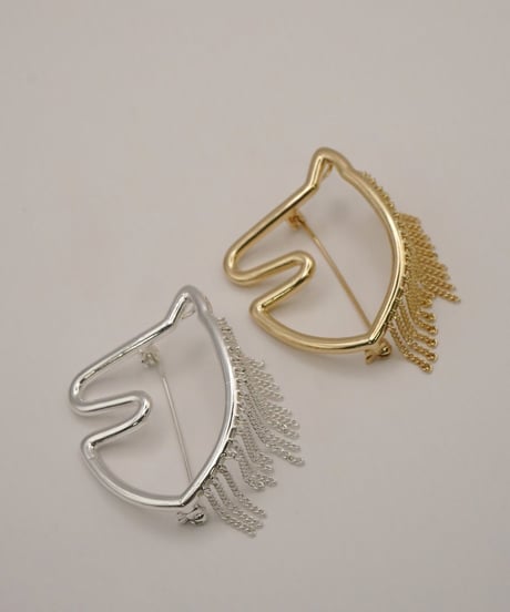 Fring horse broach