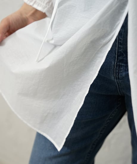 Shirring cuffs　tunic shirt【ラスト2点】