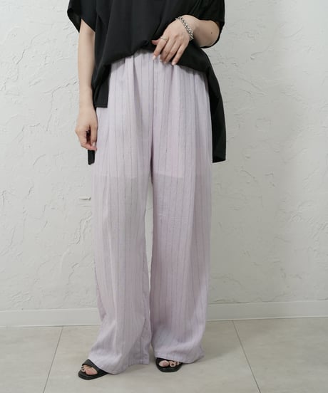 SHEER STRIPE EASY PT【ラスト1点】
