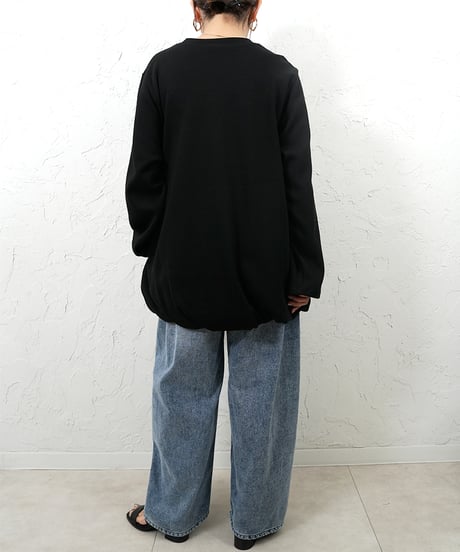 【YENN】　ご予約　再再販　BALLOON TUNIC PO